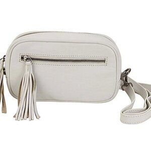 Hadaki Cross Body Fanny Pack Bag Leather NWOT